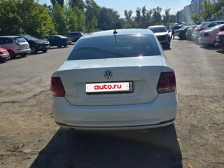 2018 Volkswagen Polo V Рестайлинг, белый, 1480000 рублей, вид 5