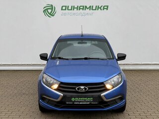 2019 Lada (ВАЗ) Granta I Рестайлинг, синий, 680000 рублей, вид 2
