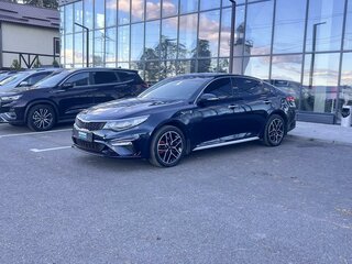 2018 Kia Optima IV Рестайлинг, синий, 1979000 рублей, вид 1
