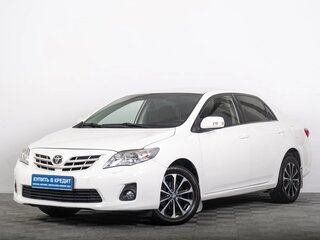 2012 Toyota Corolla X (E140, E150) Рестайлинг, белый, 1199000 рублей, вид 2