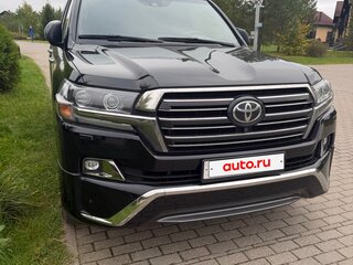 2016 Toyota Land Cruiser 200 Series Рестайлинг 2, чёрный, 6400000 рублей, вид 2