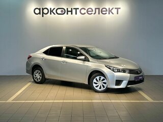 2013 Toyota Corolla XI (E160, E170, E180), серебристый, 1200000 рублей, вид 3