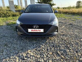2021 Hyundai Solaris II Рестайлинг, серый, 1250000 рублей, вид 3