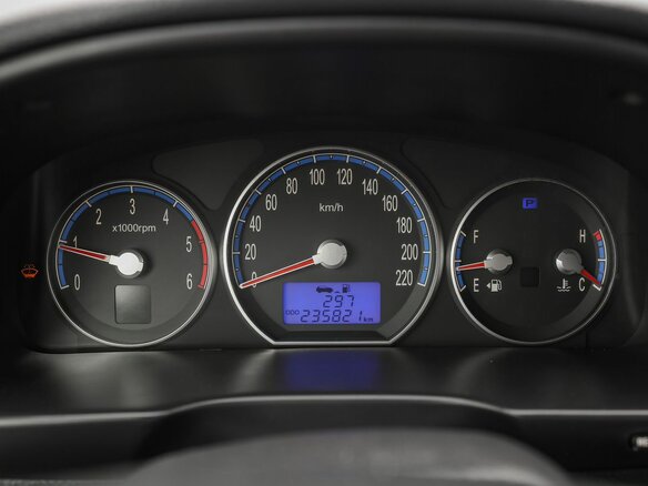 2008 Hyundai Santa Fe II, бежевый, 949000 рублей - вид 15