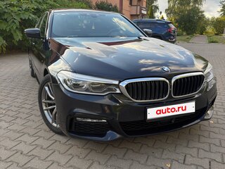 2018 BMW 5 серии 520d xDrive VII (G30/G31/G38), чёрный, 2650000 рублей, вид 4