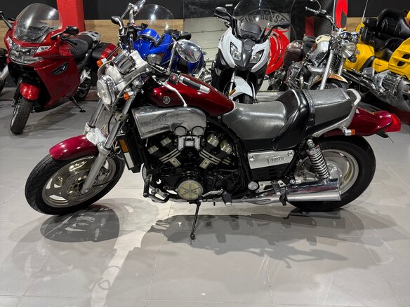 1997 Yamaha V-Max 1200, красный, 365000 рублей - вид 13