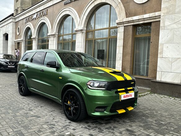 2020 Dodge Durango SRT III Рестайлинг 2, зелёный, 8000000 рублей - вид 3