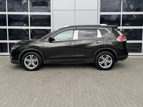 2015 Nissan X-Trail II Рестайлинг, зелёный, 1660000 рублей, вид 4