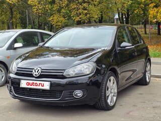 2010 Volkswagen Golf VI, чёрный, 700000 рублей, вид 2