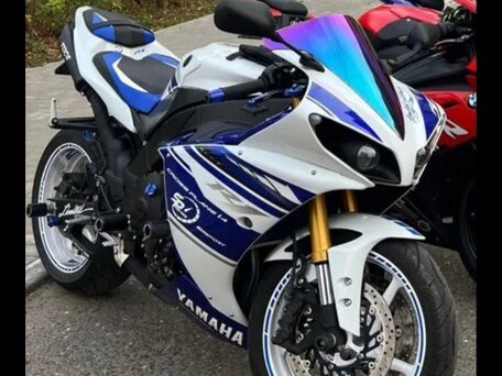 2014 Yamaha YZF-R1, синий, 1180000 рублей, вид 1