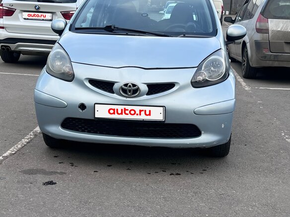2006 Toyota Aygo I, голубой - вид 1