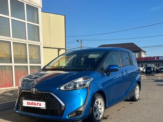 2020 Toyota Sienta II Рестайлинг, синий, 1370000 рублей, вид 1