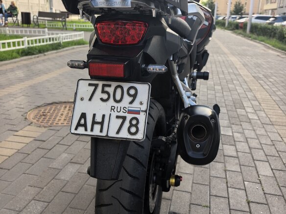 2014 Suzuki V-Strom 1000, красный, 750000 рублей - вид 11