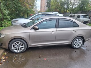 2018 Skoda Rapid I Рестайлинг, бежевый, 1350000 рублей, вид 1