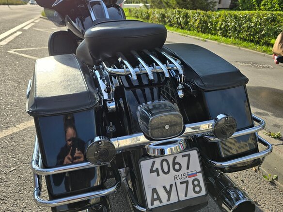 2010 Harley-Davidson Electra Glide, чёрный, 1050000 рублей - вид 12