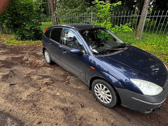 2004 Ford Focus I Рестайлинг, синий, 250000 рублей - вид 1