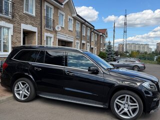 2014 Mercedes-Benz GL-Класс 350 II (X166), чёрный, 3875000 рублей, вид 3