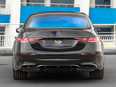 2026 Mercedes-Benz S-Класс 450 Long 4MATIC VII (W223) Рестайлинг, чёрный, 27090000 рублей, вид 4