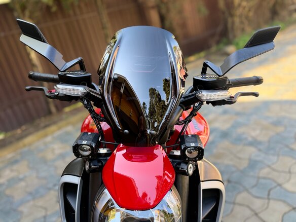 2024 Ducati Diavel V4, красный, 3100000 рублей - вид 8