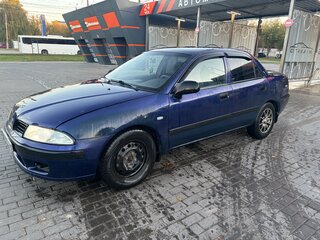 2003 Mitsubishi Carisma I Рестайлинг, синий, 170000 рублей, вид 2