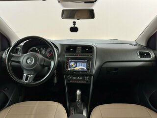 2015 Volkswagen Polo V Рестайлинг, бежевый, 980000 рублей, вид 5