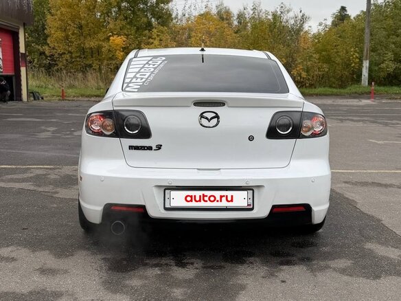 2008 Mazda 3 I (BK) Рестайлинг, белый, 600000 рублей - вид 5
