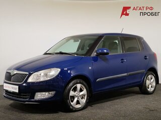 2011 Skoda Fabia II Рестайлинг, синий, 640000 рублей, вид 1