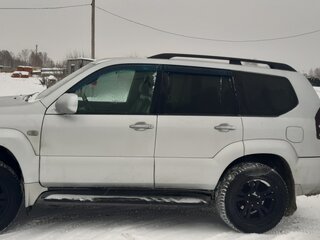 2007 Toyota Land Cruiser Prado 4-speed 120 Series Рестайлинг, серебристый, 1600000 рублей, вид 4