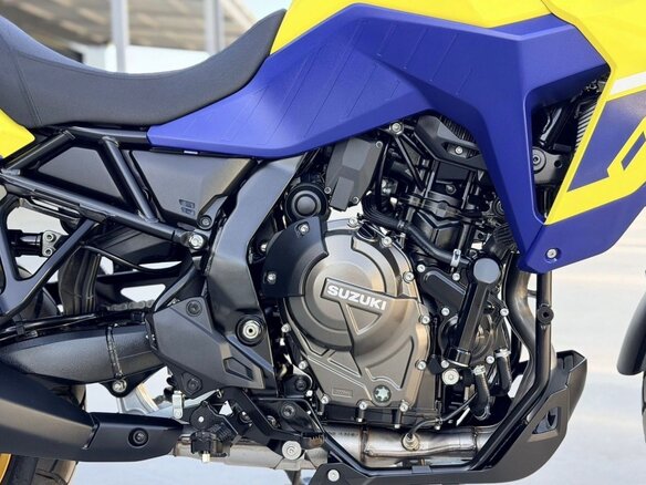 2023 Suzuki V-Strom 800DE, жёлтый, 1150000 рублей - вид 12