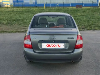 2008 Lada (ВАЗ) Kalina I, серый, 135000 рублей, вид 4