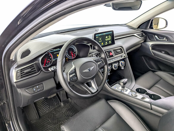 2020 Genesis G70 I, чёрный, 2390000 рублей - вид 16