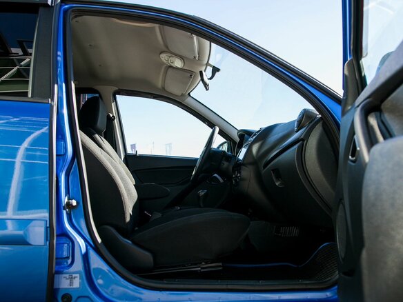 2022 Lada (ВАЗ) Granta I Рестайлинг, синий, 720000 рублей - вид 10