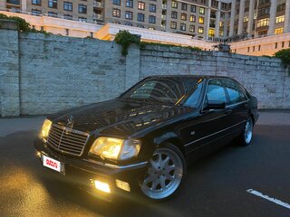 1995 Mercedes-Benz S-Класс 600 Long III (W140), чёрный, 5500000 рублей, вид 4