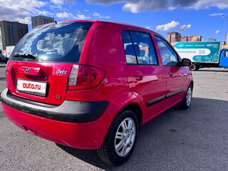 2006 Hyundai Getz I Рестайлинг, красный, 530000 рублей, вид 4