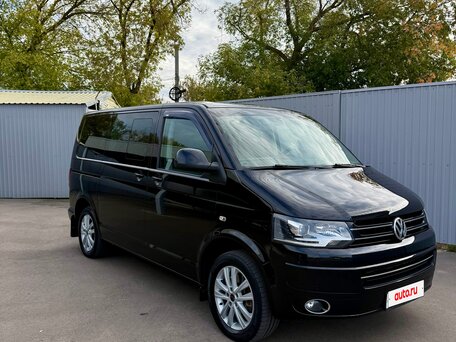 2014 Volkswagen Multivan T5 Рестайлинг, чёрный, 2950000 рублей, вид 1