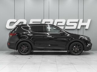 2017 Hyundai Santa Fe III Рестайлинг, чёрный, 2220000 рублей, вид 5