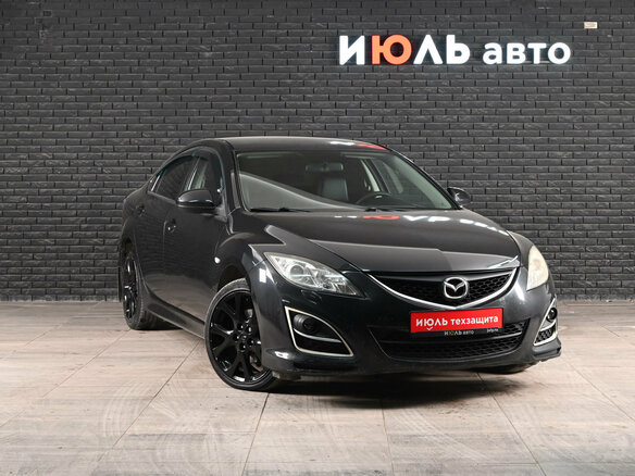 2012 Mazda 6 II (GH) Рестайлинг, чёрный, 1000000 рублей - вид 3