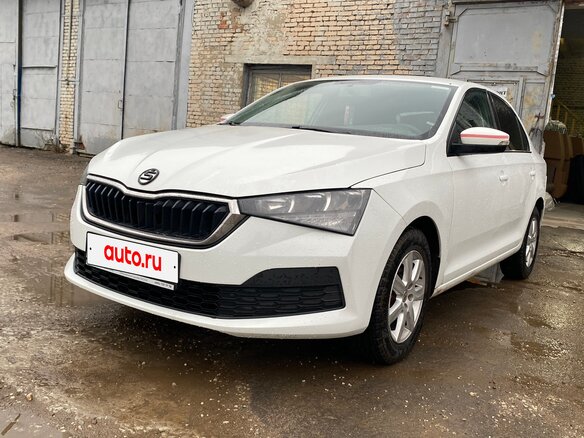 2021 Skoda Rapid II, белый - вид 1