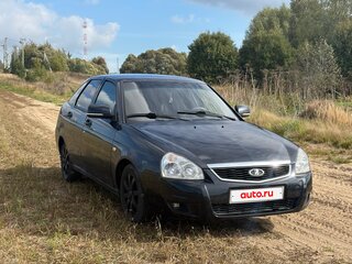 2008 Lada (ВАЗ) Priora I, чёрный, 220000 рублей, вид 3