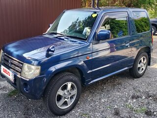 2010 Mitsubishi Pajero Mini II, синий, 850000 рублей, вид 2