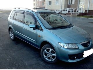2003 Mazda Premacy I (CP), голубой, 365000 рублей, вид 1
