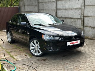 2007 Mitsubishi Lancer X, чёрный, 795000 рублей, вид 1