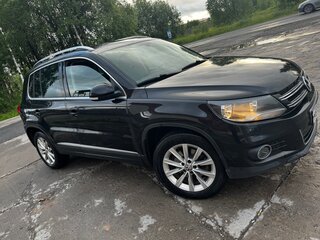 2012 Volkswagen Tiguan I Рестайлинг, чёрный, 1250000 рублей, вид 2