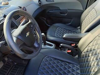 2012 Chevrolet Aveo II, синий, 400000 рублей, вид 5