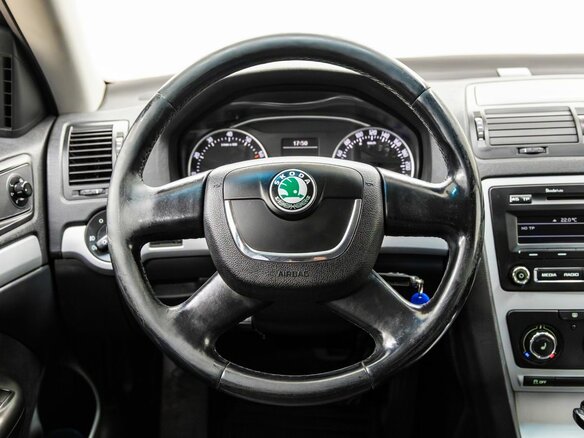 2012 Skoda Octavia II (A5) Рестайлинг, чёрный - вид 18