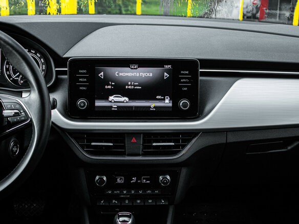 2020 Skoda Rapid II, синий - вид 10