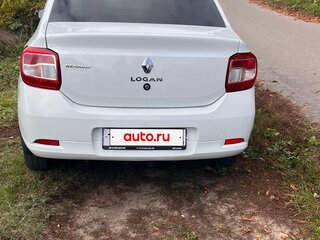 2018 Renault Logan II Рестайлинг, белый, 590000 рублей, вид 1