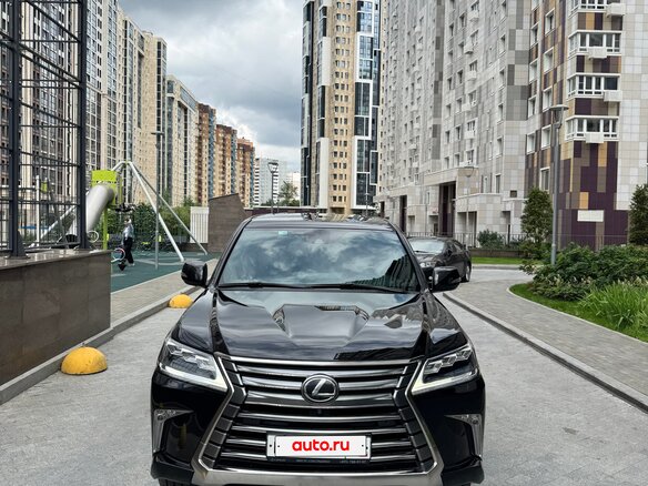 2021 Lexus LX 450d III Рестайлинг 2, чёрный, 9500000 рублей - вид 1