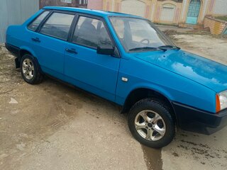 2000 Lada (ВАЗ) 21099, синий, 100000 рублей, вид 4