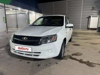 2013 Lada (ВАЗ) Granta I, белый, 470000 рублей, вид 3